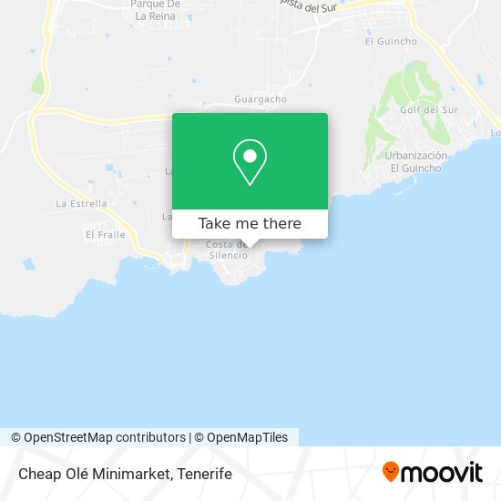 Cheap Olé Minimarket map