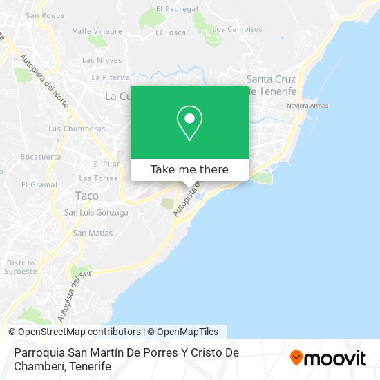 Parroquia San Martín De Porres Y Cristo De Chamberí map