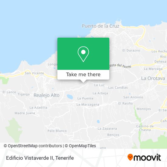 Edificio Vistaverde II map