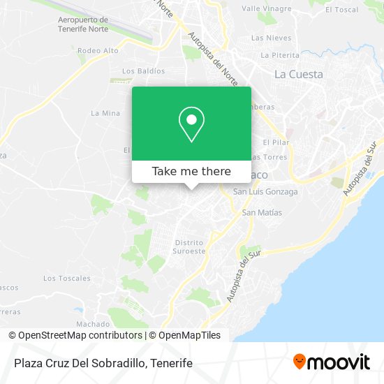 Plaza Cruz Del Sobradillo map