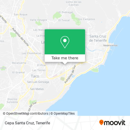 mapa Cepa Santa Cruz