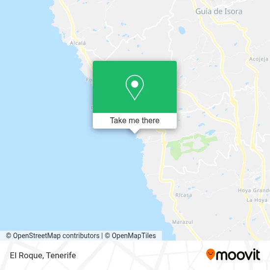 El Roque map