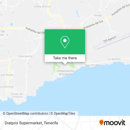 Dialprix Supermarket map