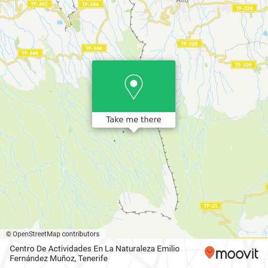 Centro De Actividades En La Naturaleza Emilio Fernández Muñoz map