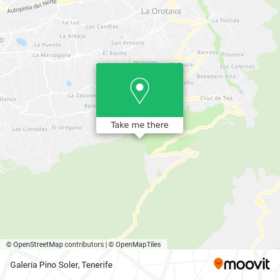 Galería Pino Soler map