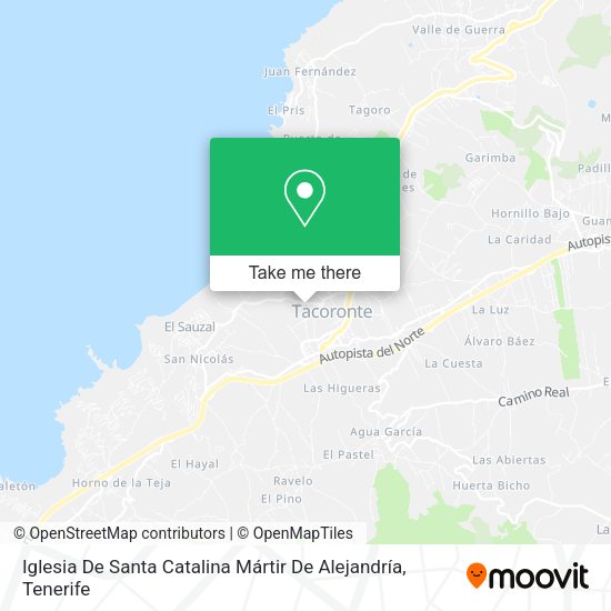 Iglesia De Santa Catalina Mártir De Alejandría map