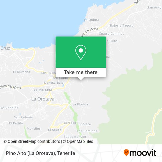 Pino Alto (La Orotava) map