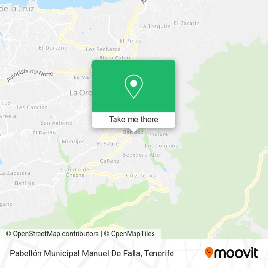 Pabellón Municipal Manuel De Falla map