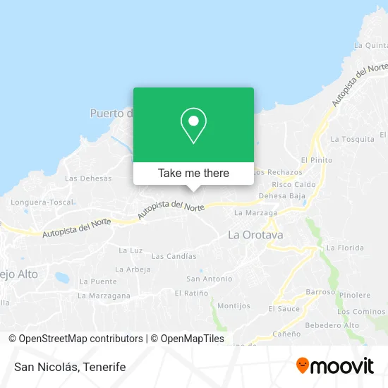 mapa San Nicolás