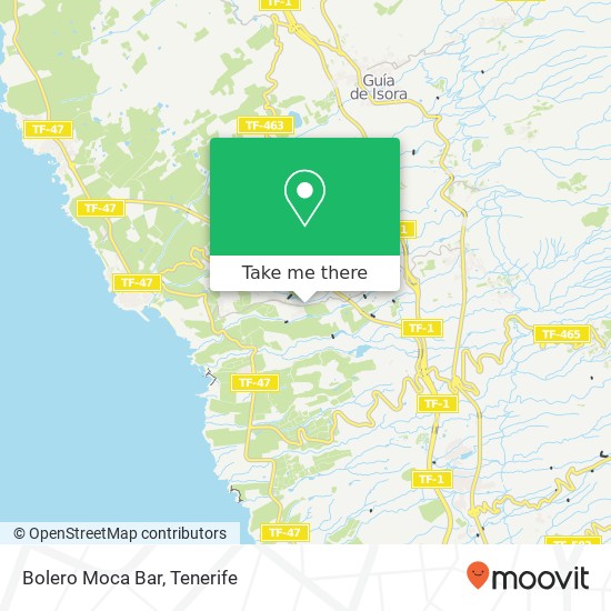 Bolero Moca Bar map