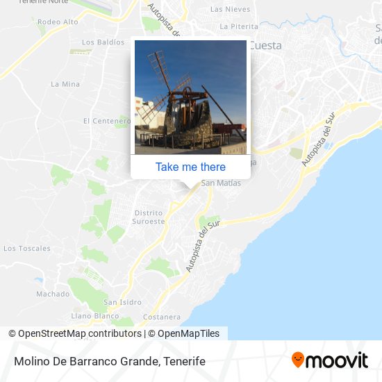 Molino De Barranco Grande map