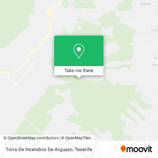 Torre De Incendios De Arguazo map