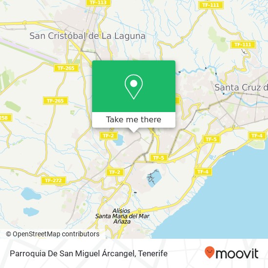 Parroquia De San Miguel Árcangel map