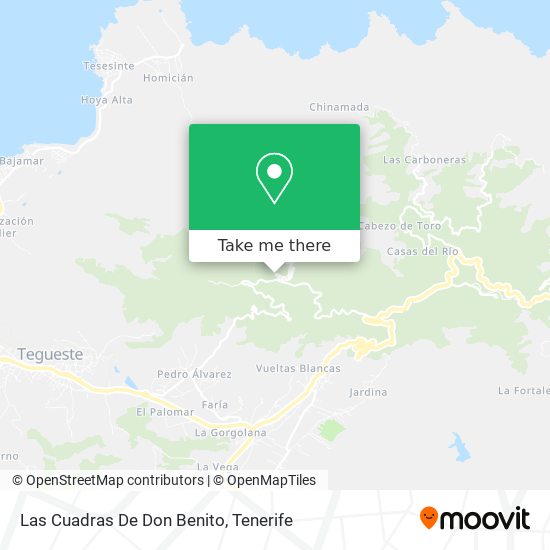 Las Cuadras De Don Benito map