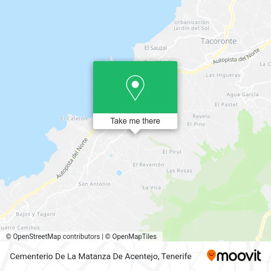 Cementerio De La Matanza De Acentejo map