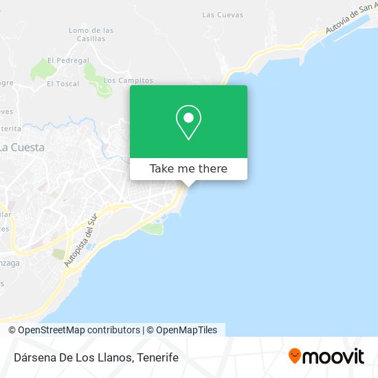 Dársena De Los Llanos map