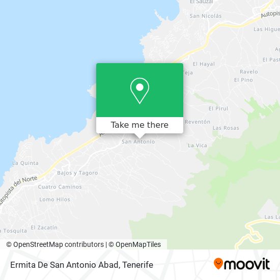Ermita De San Antonio Abad map