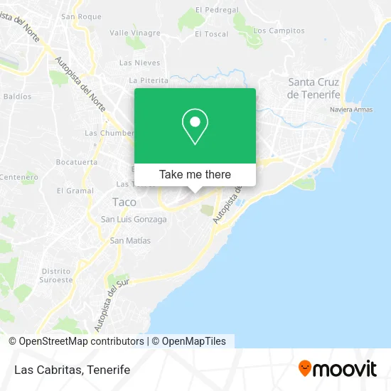 mapa Las Cabritas