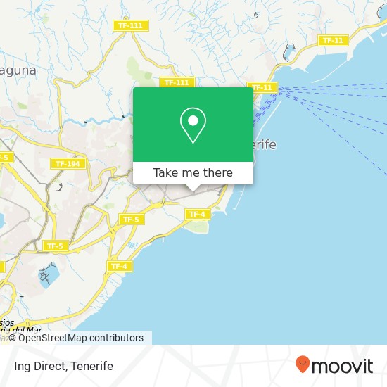 Ing Direct map