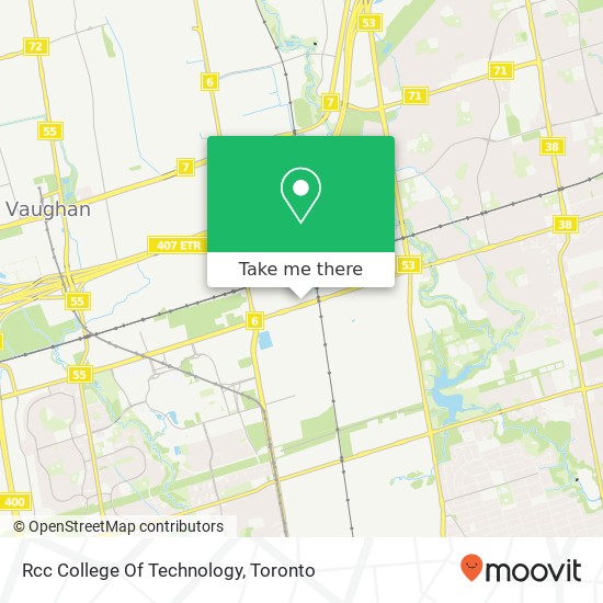 Rcc College Of Technology map