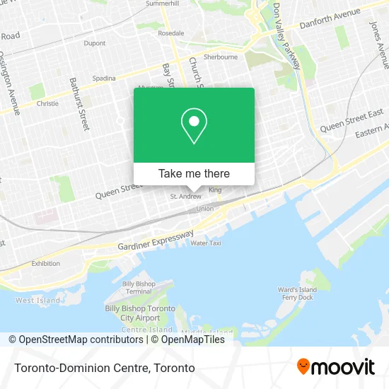 Toronto-Dominion Centre map