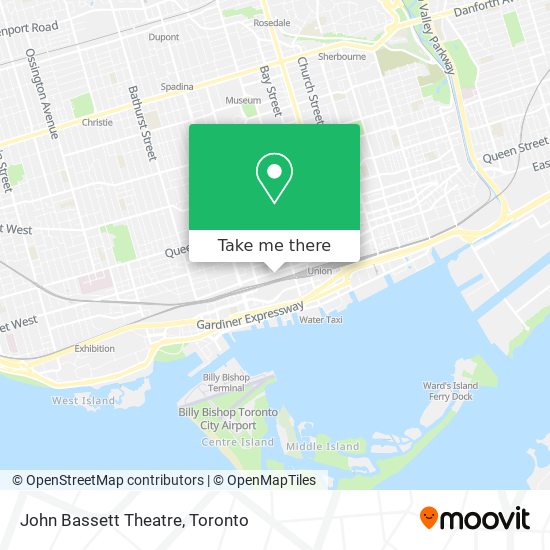 John Bassett Theatre map