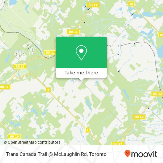 Trans Canada Trail @ McLaughlin Rd map