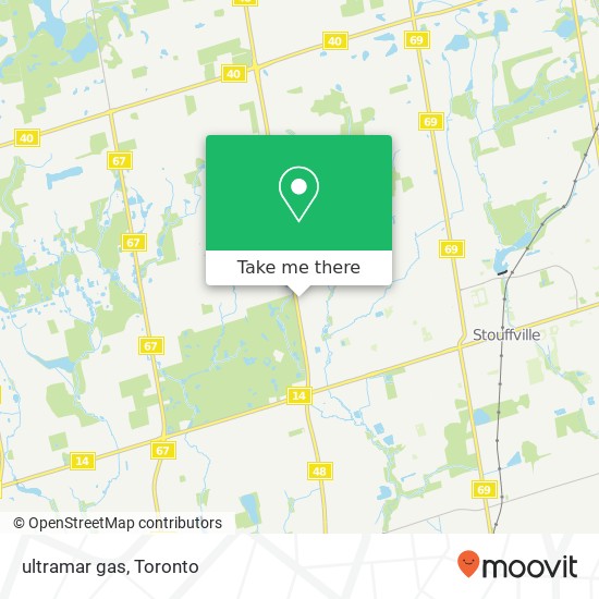 ultramar gas map