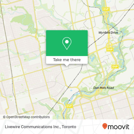 Livewire Communications Inc. map