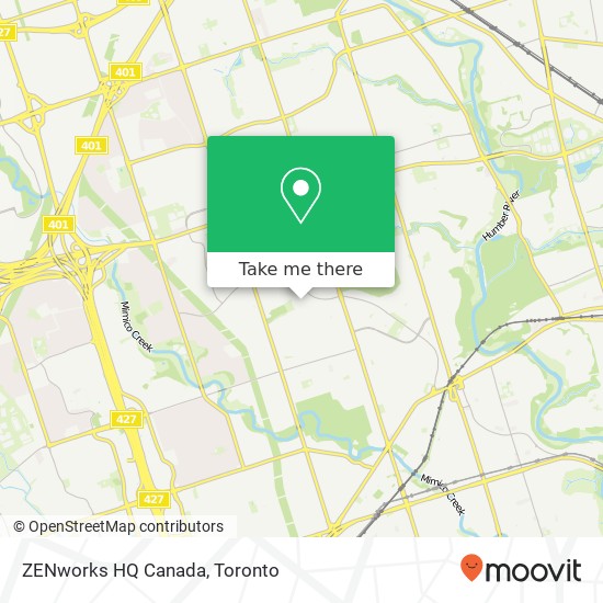 ZENworks HQ Canada map