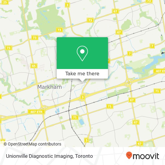 Unionville Diagnostic Imaging map