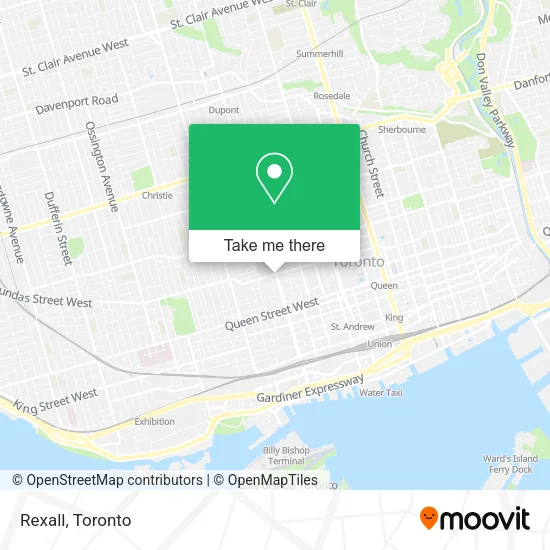 Rexall map