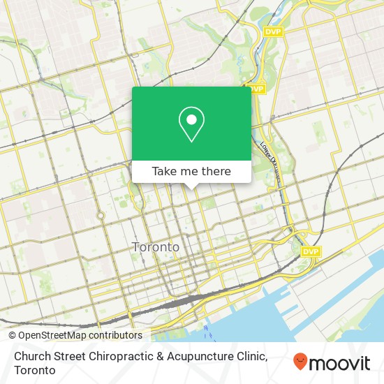 Church Street Chiropractic & Acupuncture Clinic map