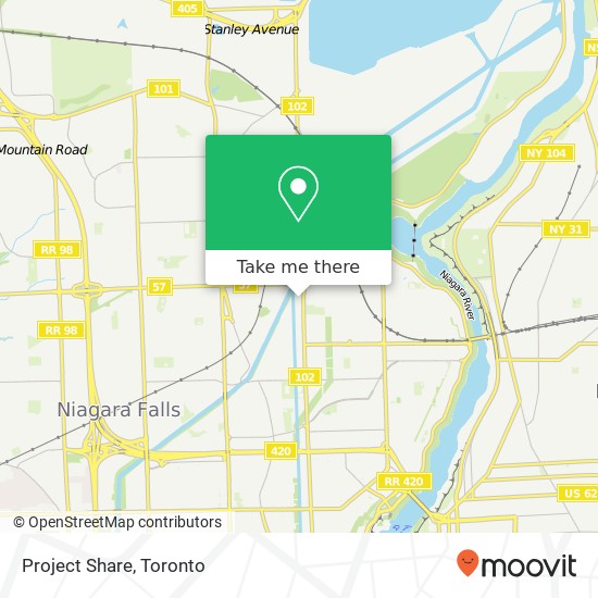 Project Share map