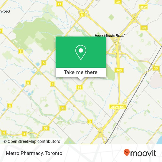 Metro Pharmacy map