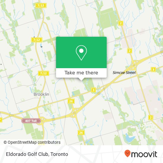 Eldorado Golf Club map