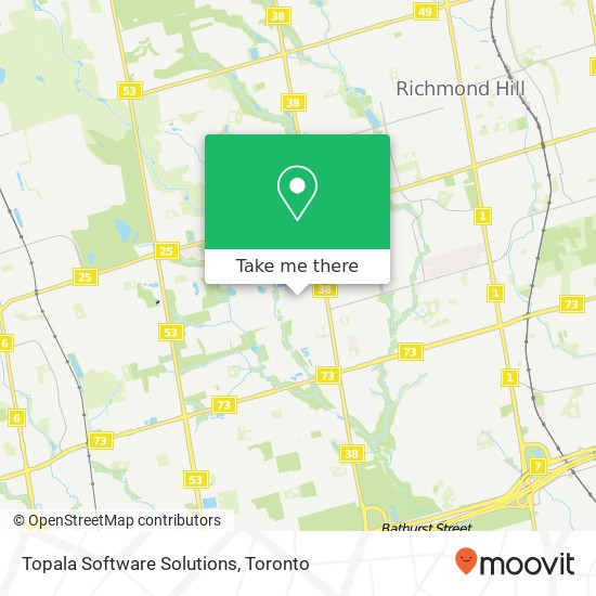 Topala Software Solutions map