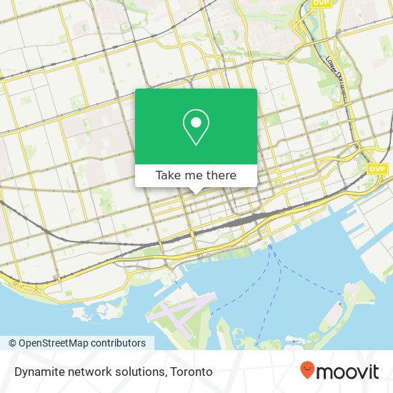 Dynamite network solutions map