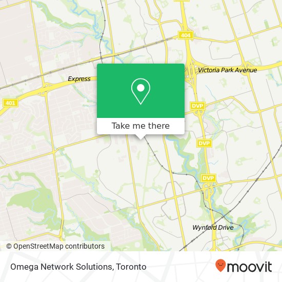 Omega Network Solutions map