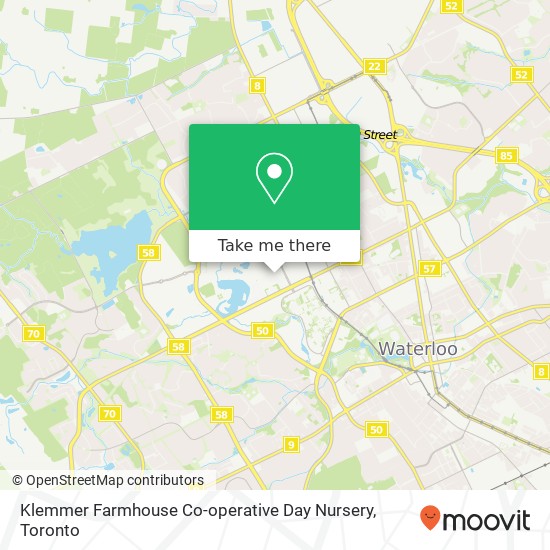 Klemmer Farmhouse Co-operative Day Nursery map