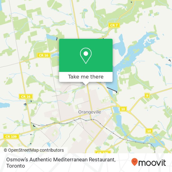 Osmow’s Authentic Mediterranean Restaurant map
