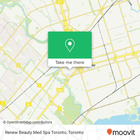 Renew Beauty Med Spa Toronto map