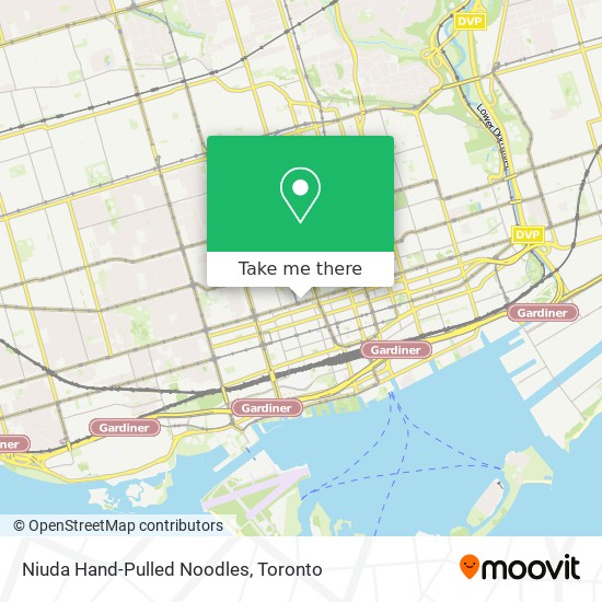 Niuda Hand-Pulled Noodles map