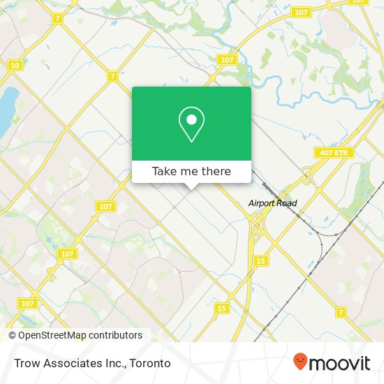 Trow Associates Inc. map