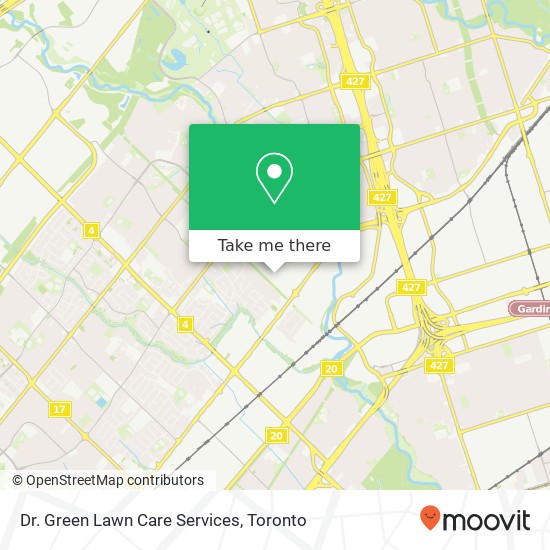 Dr. Green Lawn Care Services map