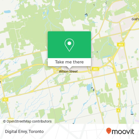 Digital Envy map