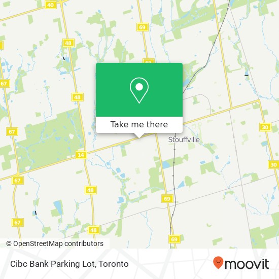 Cibc Bank Parking Lot map