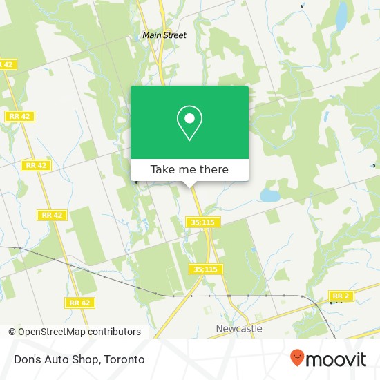Don's Auto Shop map