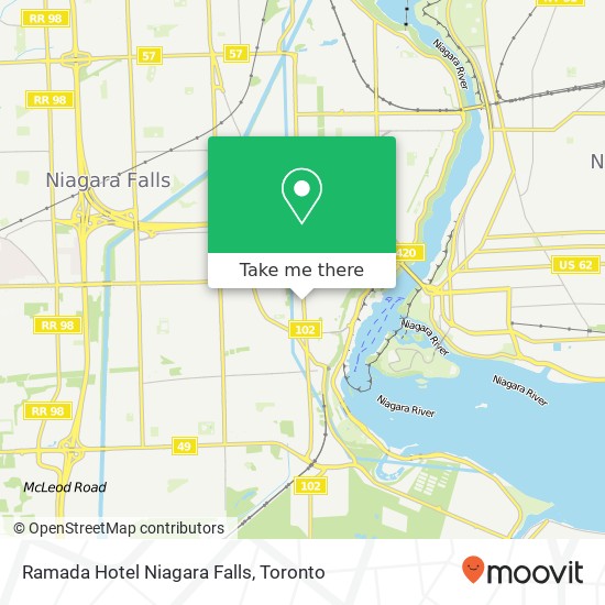 Ramada Hotel Niagara Falls plan