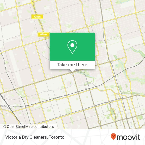 Victoria Dry Cleaners map